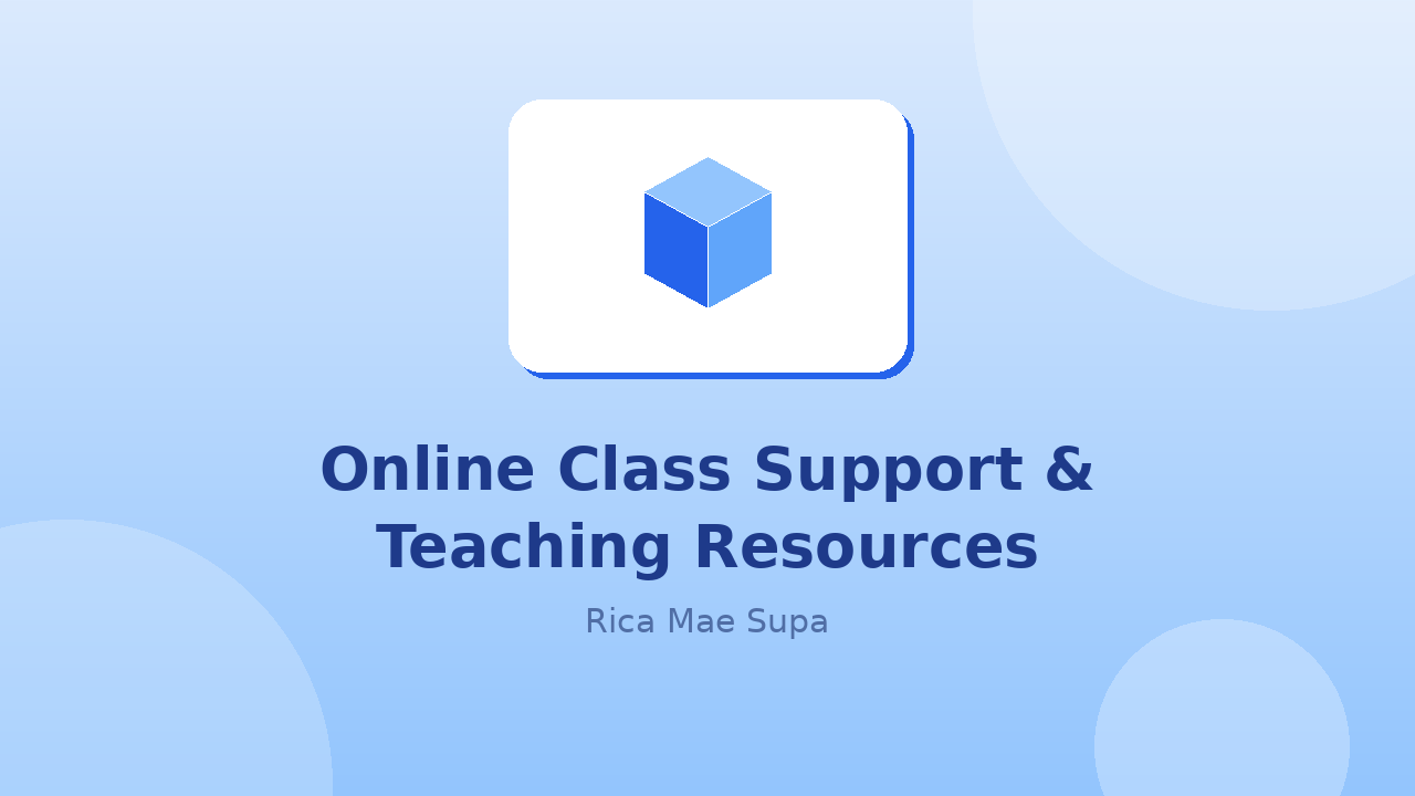Online Class Support — Teaching Resources & Minecraft Education